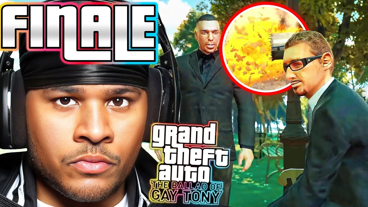 Jumping out of a plane at 50,000 feet...  | GTA 4: The Ballad of Gay Tony (Finale)