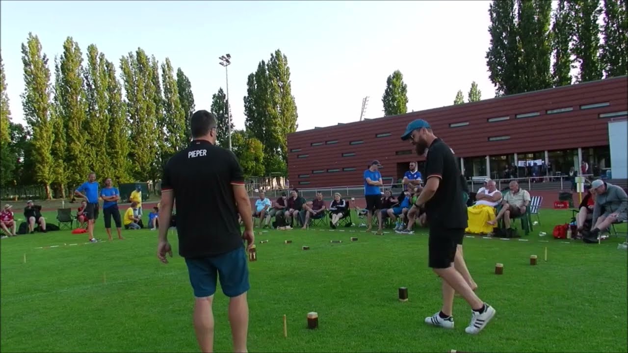 Kubb-EM Berlin Finale 2022  Kubb'Ings (GER) vs. Kubb Kubb Hurra (GER)