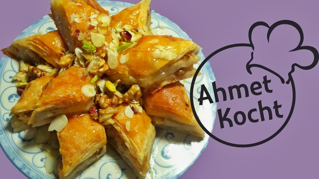 Baklava und Baklava Teig | AhmetKocht | türkisch kochen | Folge 189