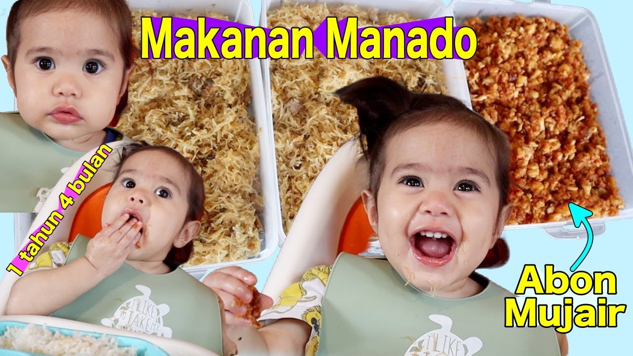 Nona Maluku Makan Ikan Abon dan Bihun