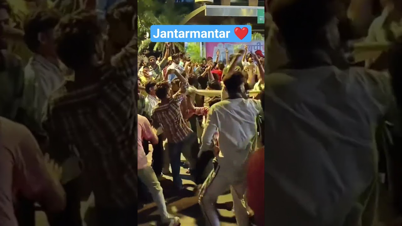 Jantar mantar protest dance I CJP NEET students protest #jantarmantar #viral #delhi #trending #fyp