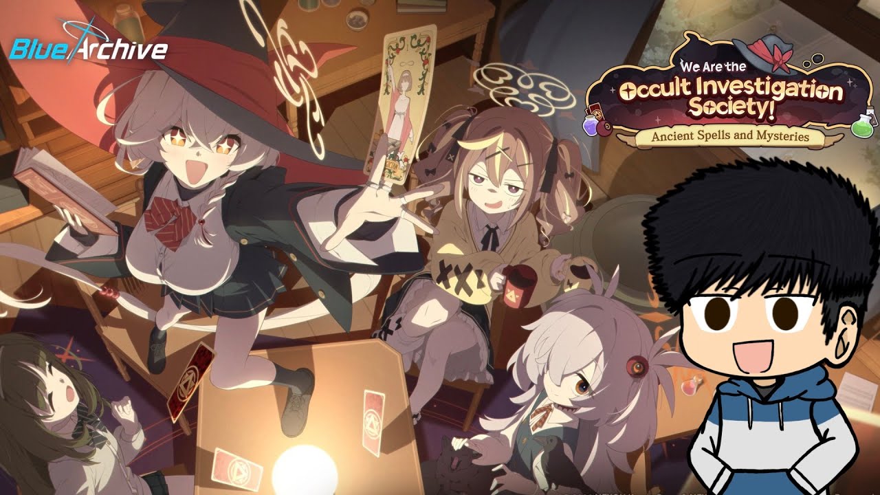 【Blue Archive】We Are the Occult Investigation Society! Event Story