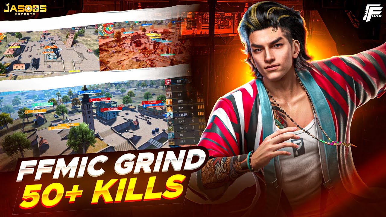 ROAD TO 20K | FFMIC GRIND WIth LEAGUE ROOM | 50+ KILLS WITH BOOYAH  | PRACTISE WITH JASOOS