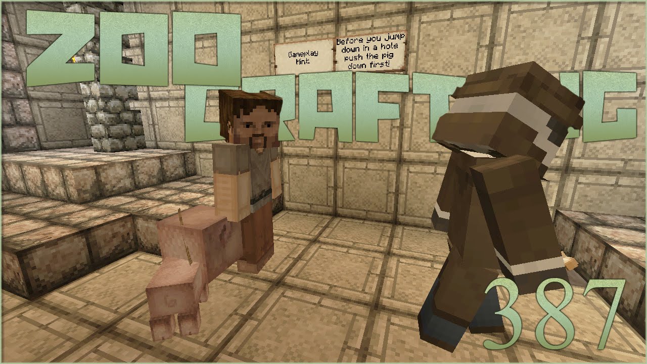 Rescue of the Innocent Piglet! 🐘 Zoo Crafting: Episode #387 [Zoocast]