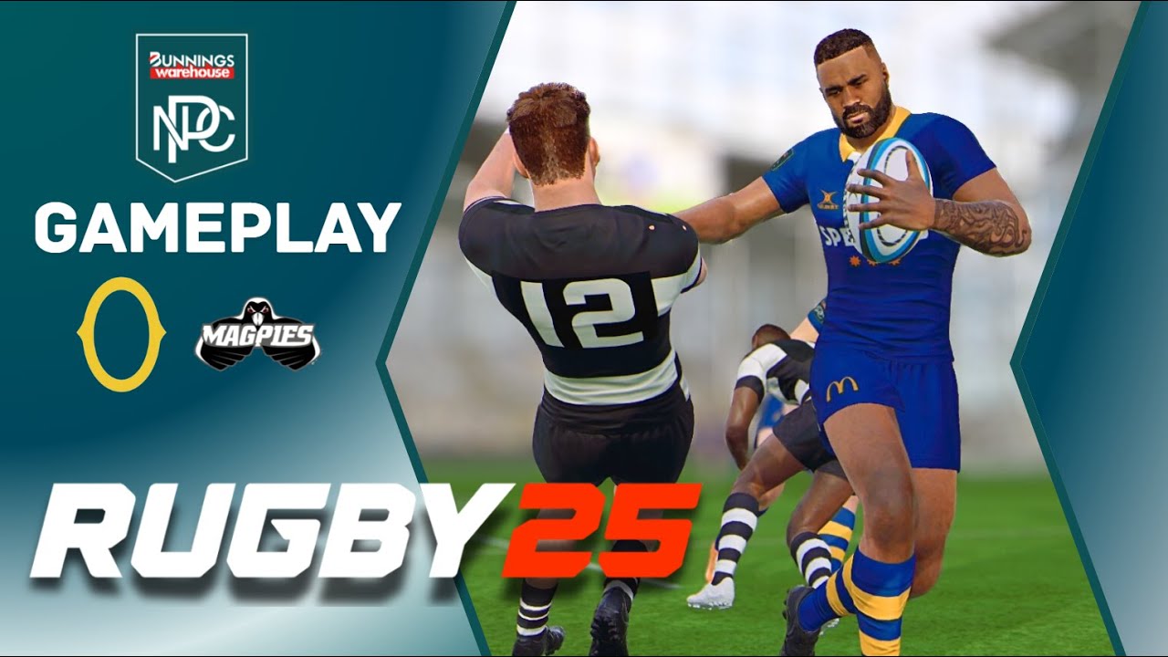 Rugby 25 I OTAGO vs HAWKES BAY | Round 2 2025 Bunnings NPC (custom kits)
