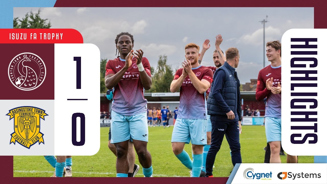 Taunton Town F.C. 1 - 0 Basingstoke Town F.C. | Isuzu FA Trophy 3RQ | Match Highlights