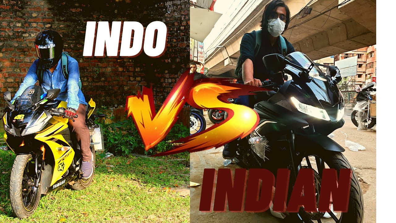 Indo vs Indian r15 v3|Yamaha r15 v3 India vs r15 v3 Indo|I choose Indian v3 because of The outsider