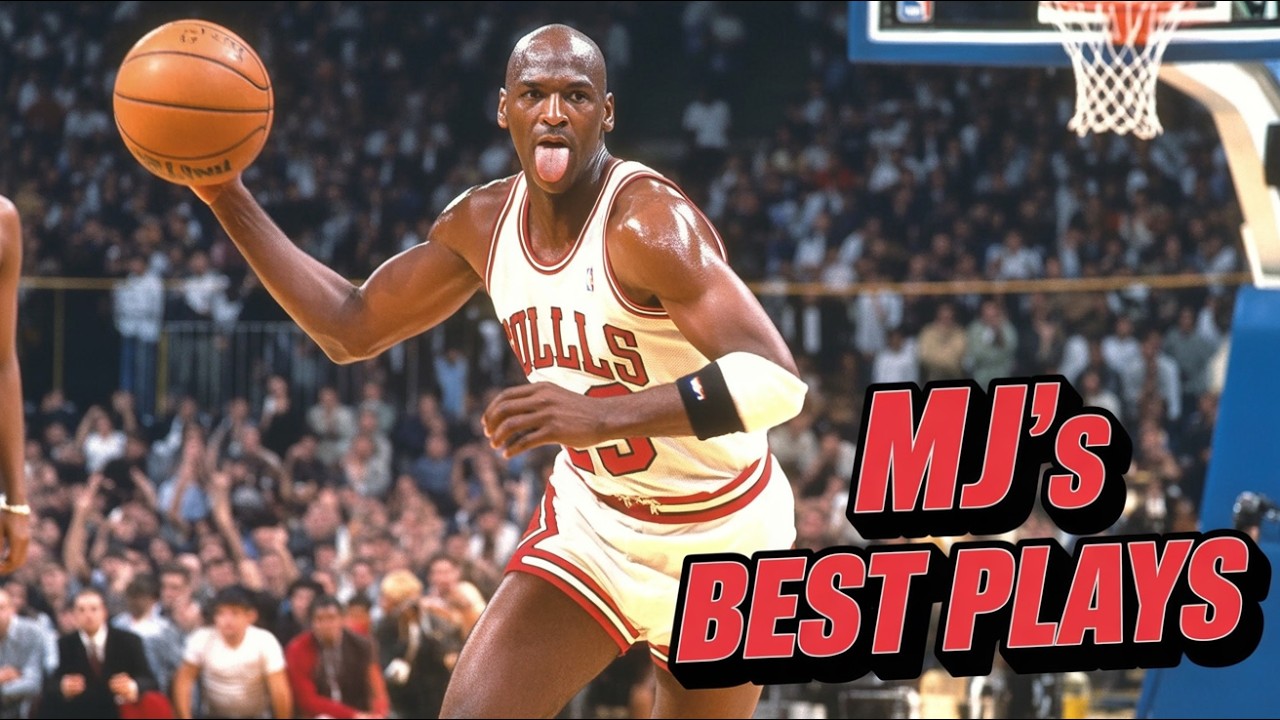 Michael Jordan’s AMAZING Top 10 Career Plays
