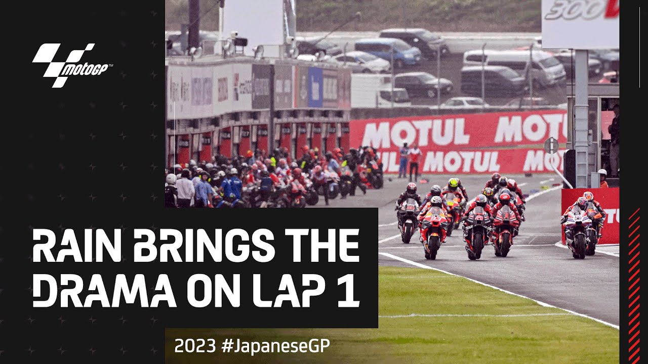 First lap and flag-to-flag drama! 🤯 | 2023 #JapaneseGP