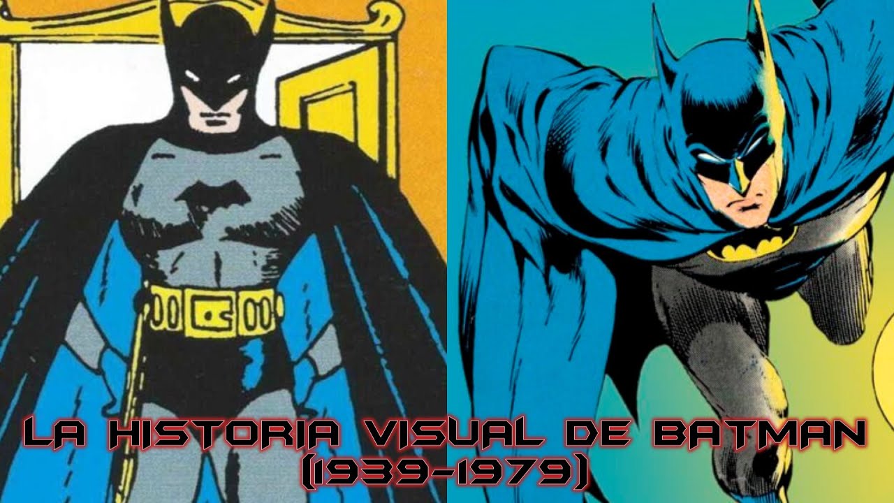 La historia visual de Batman (1939-1979)