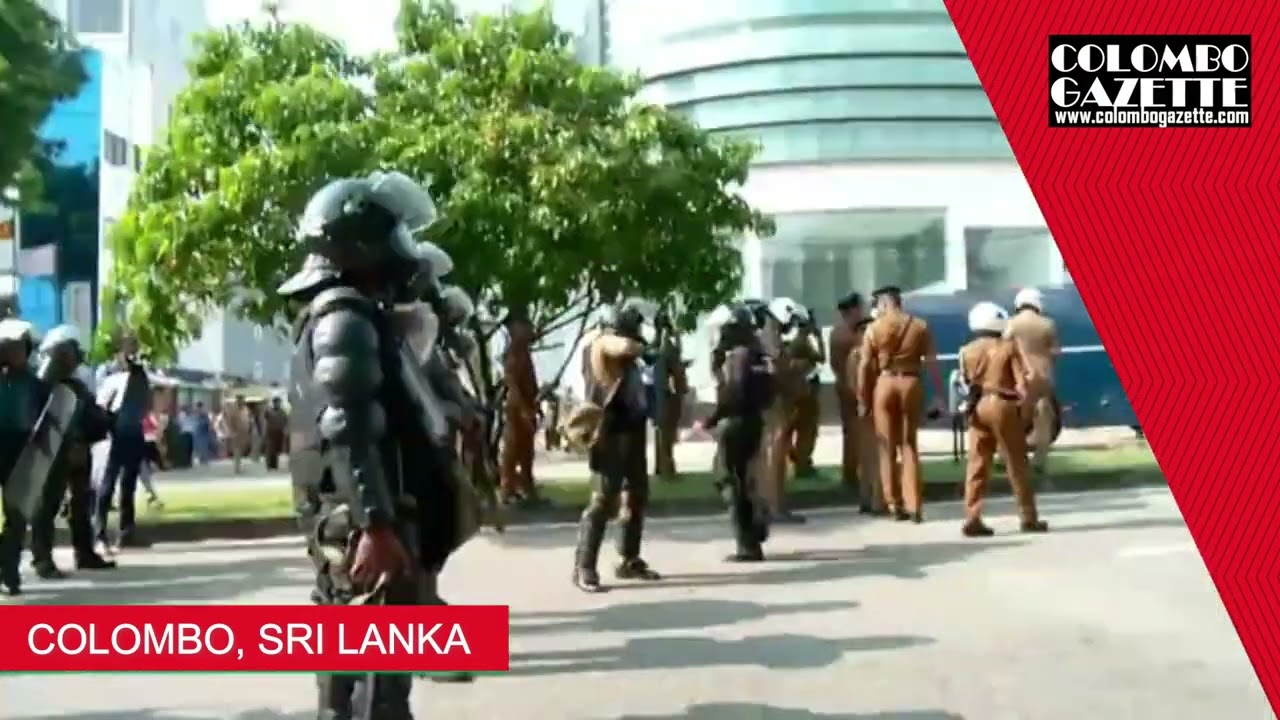 Police fire tear gas on massive SJB protest