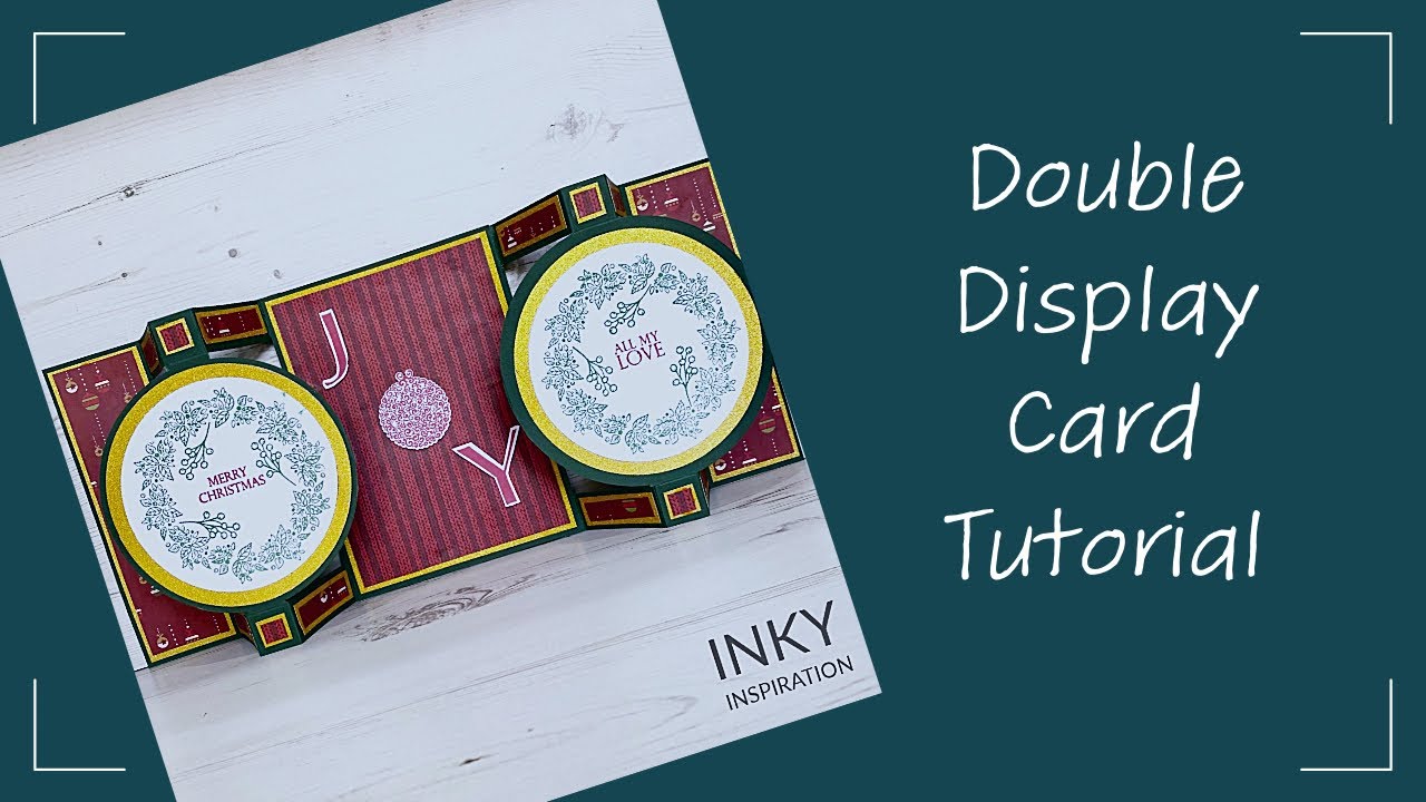 Incredible Double Display Panel Card Tutorial - Easy Card Making Ideas Without The Need For Dies