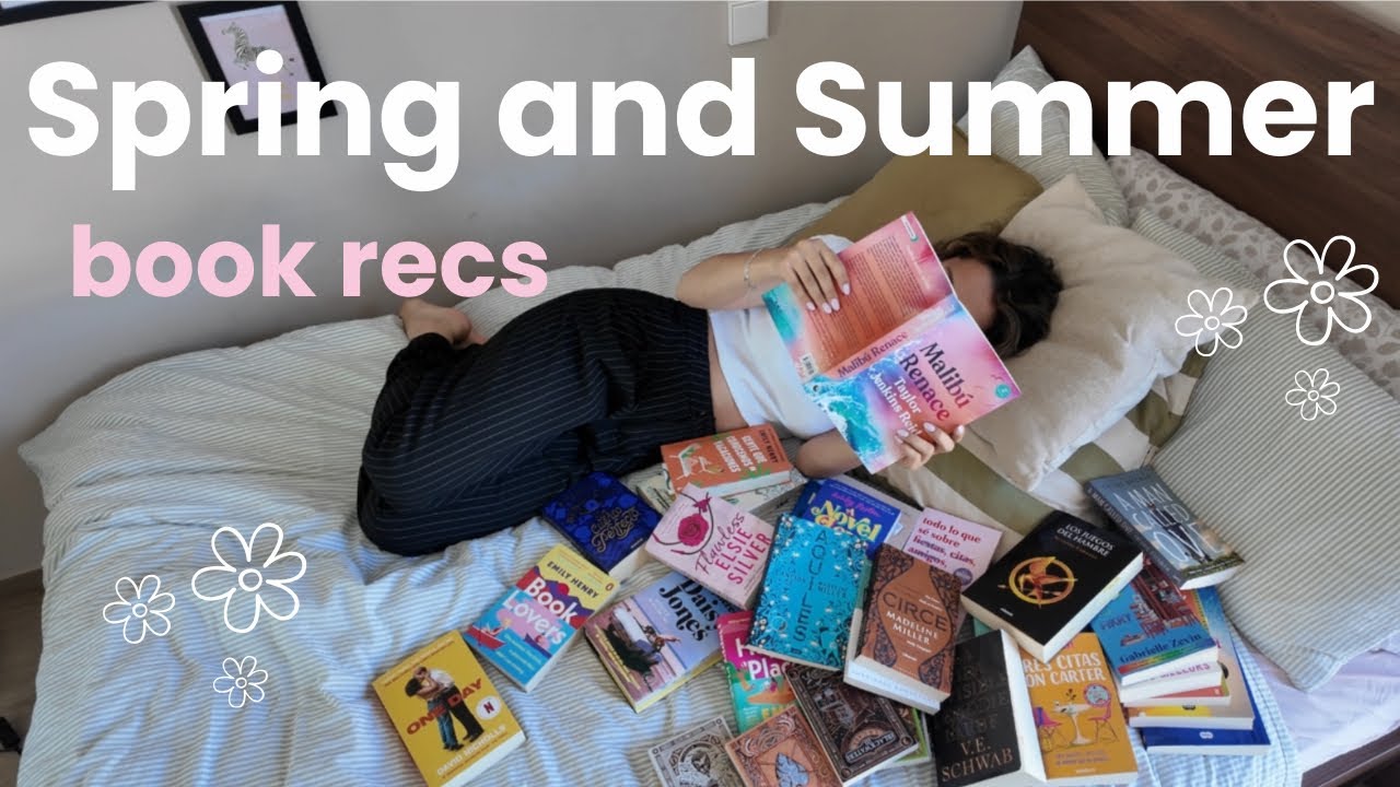 Ultimate spring/summer book recs 🌸📖☀️ (Recomendaciones de libros de verano y primavera)