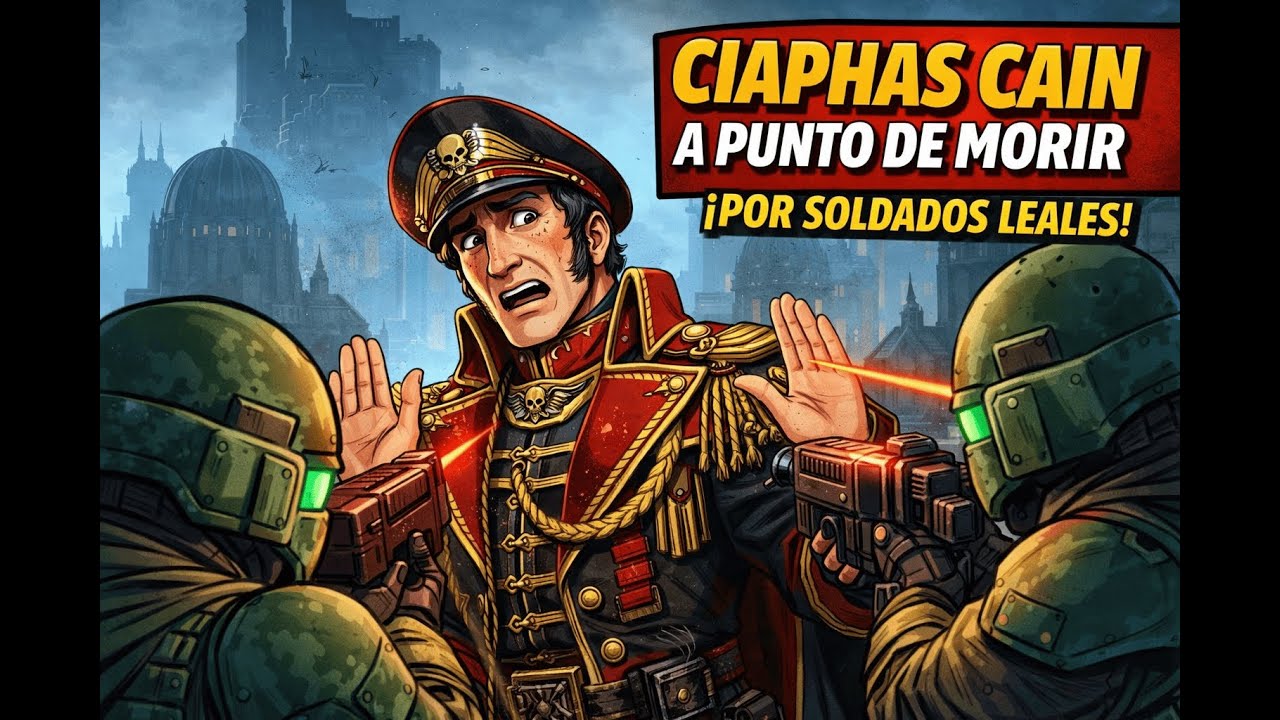 CIAPHAS CAIN a punto de morir por soldados leales #ciaphascain #warhammer40k