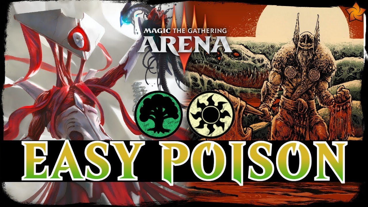 INFECT FOREVER | MTG Arena - Selesnya Aggro Poison Deathtouch Fynn FOUNDATIONS Standard Deck