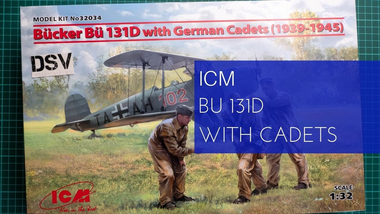 ICM 1/32 Bu 131D with German Cadets (32034) Review