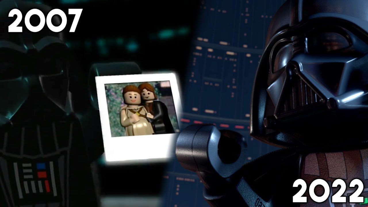 Vader Reveals He's Luke's Father - 2007 vs 2022! (Very Different)