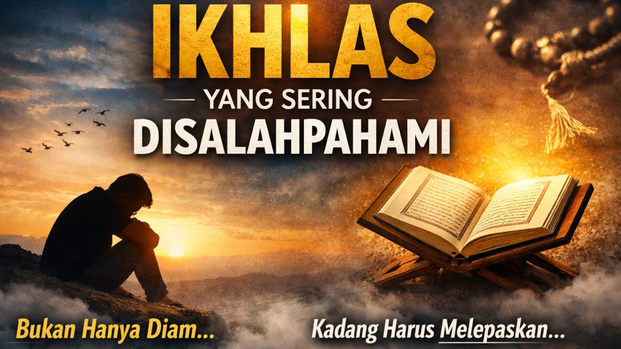 IKHLAS YANG DISALAHPAHAMI