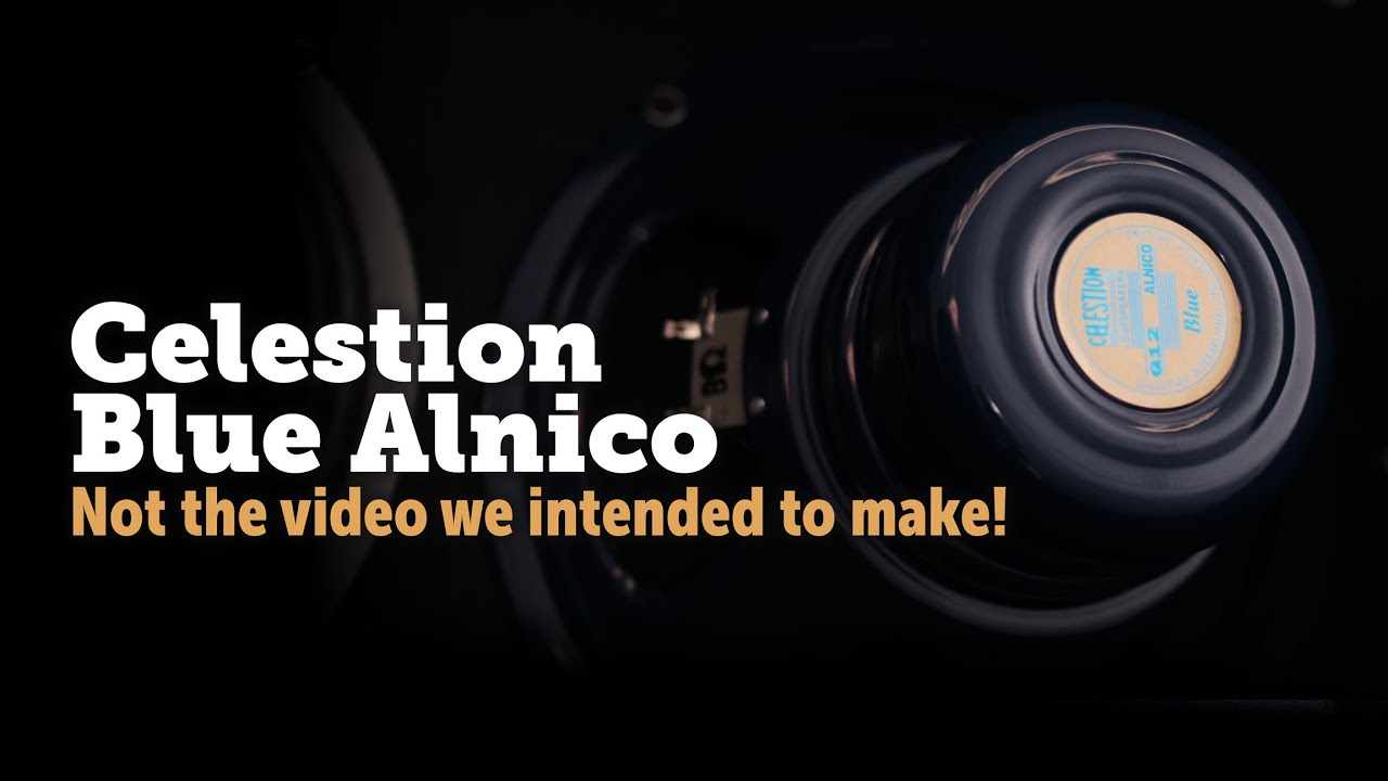 Why not to buy vintage speakers - Celestion Alnico Blue