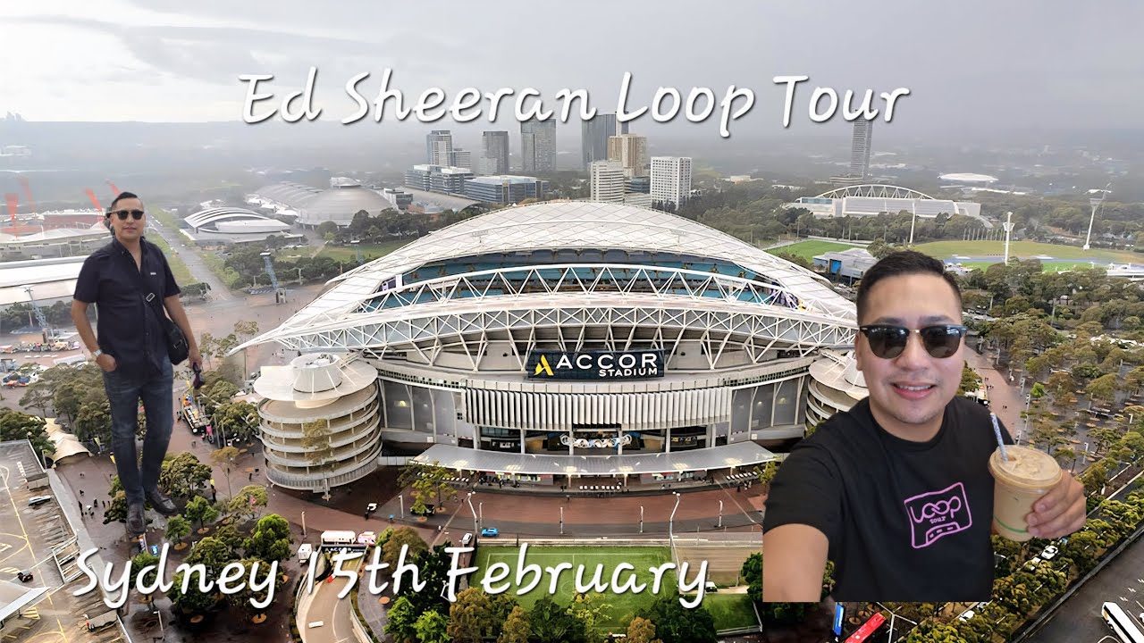 Ed Sheeran Loop Tour | Sydney | 15th February 2026 | Accor Stadium