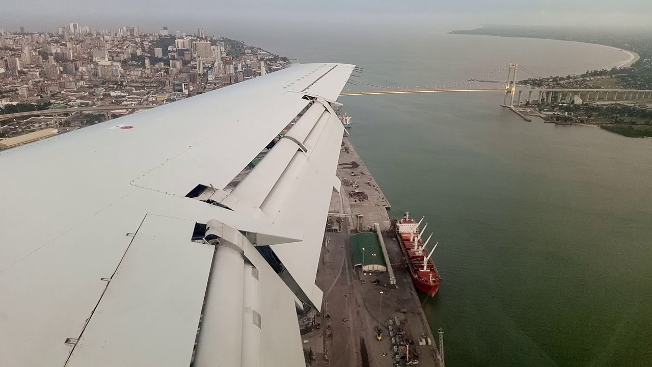 Aterragem em Maputo pista 05