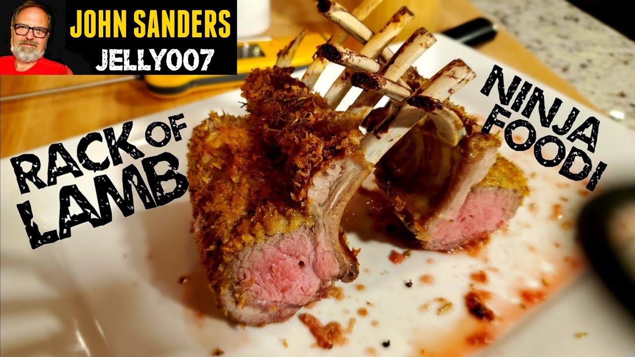 RACK OF LAMB ~ NINJA FOODI...PERFECT using the MEATER Wireless Temperature Probe