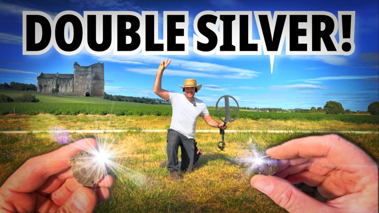 DOUBLE SILVER Jackpot! An EPIC Scottish Metal Detecting Day
