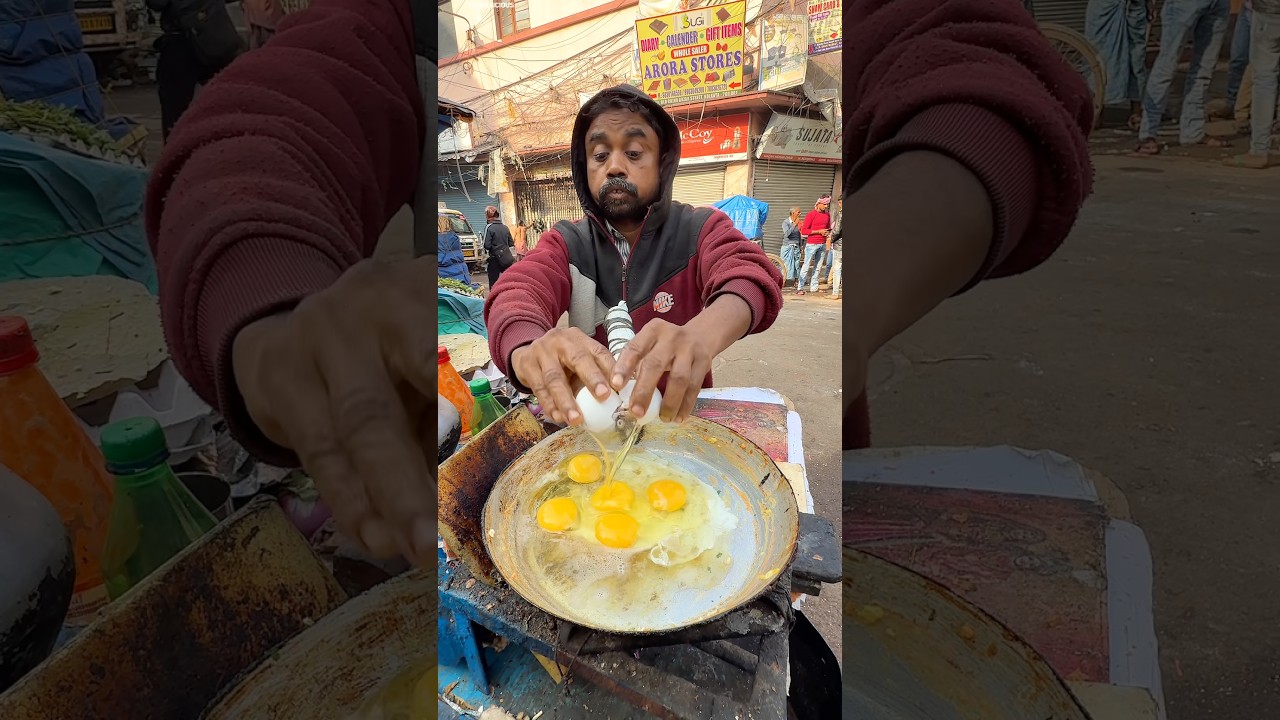 Red Bull Scrambled Eggs? 🥚🔥 Indian Uncle's Secret!