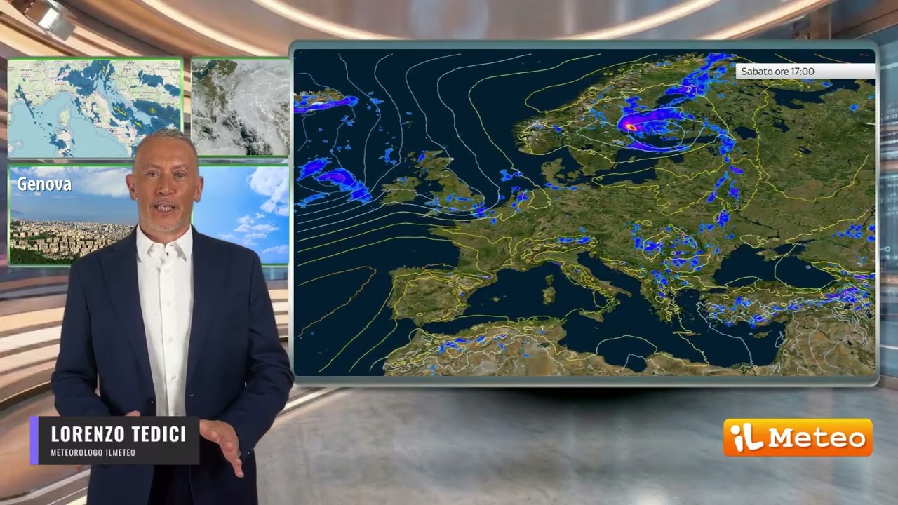 Venerd&igrave; 5 giugno 2026 - Previsioni meteo Italia di domani