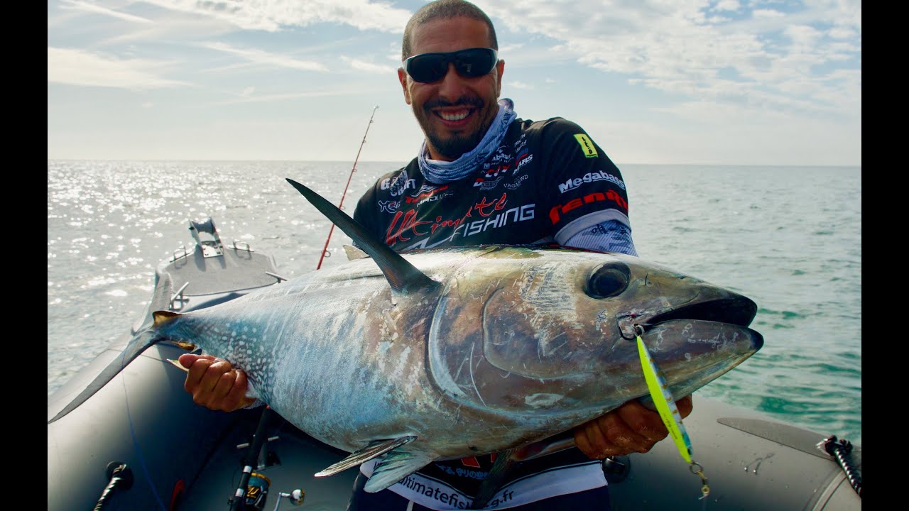 Tuna vs Rough Trail Malice: Casting for tuna with heavy sinking minnows