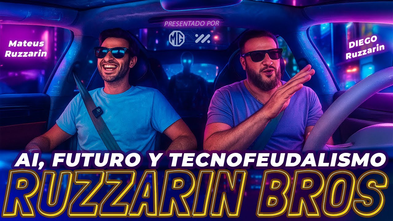 Ruzzarin Bros sobre ruedas |&nbsp;Tecnofeudalismo, El futuro de la IA y &iquest;Derechos de los Robots?