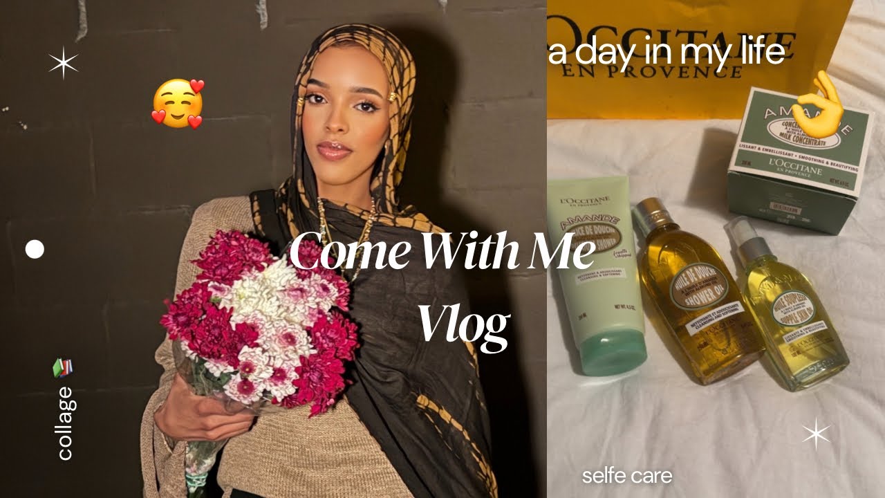 Maalin Noloshayda Ka Mid Ah| College, Food, Self-Care & Hair Mask | Kawtherkeif..