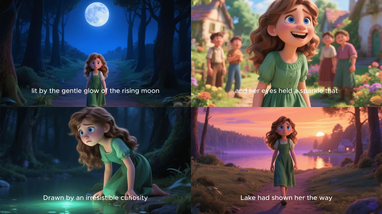The Crystal Lake 💎✨ | A Magical Adventure Story for Kids