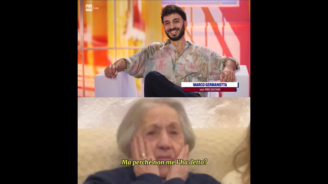 La reazione di nonna Gianna alla mia sorpresa a Tali e Quali! 🥲