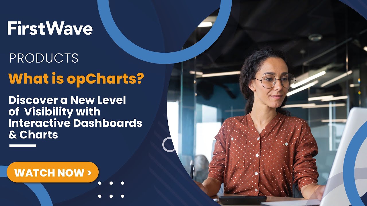 FirstWave's opCharts: Complete Dashboarding Solution To Visualize IT Infrastructure