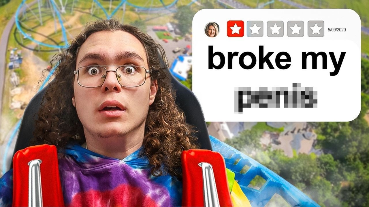 I Rode the Most RIDICULOUS Roller Coasters!