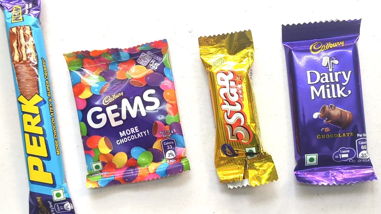 Perk Vs Gems Vs 5Star Vs DairyMilk