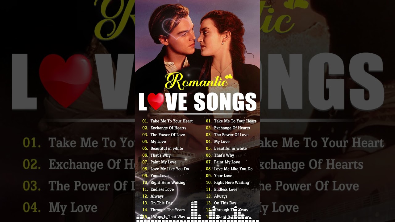 Best Romantic Love Songs 2024 - Love Songs 80s 90s Playlist English - Old Love Songs 80's 90's