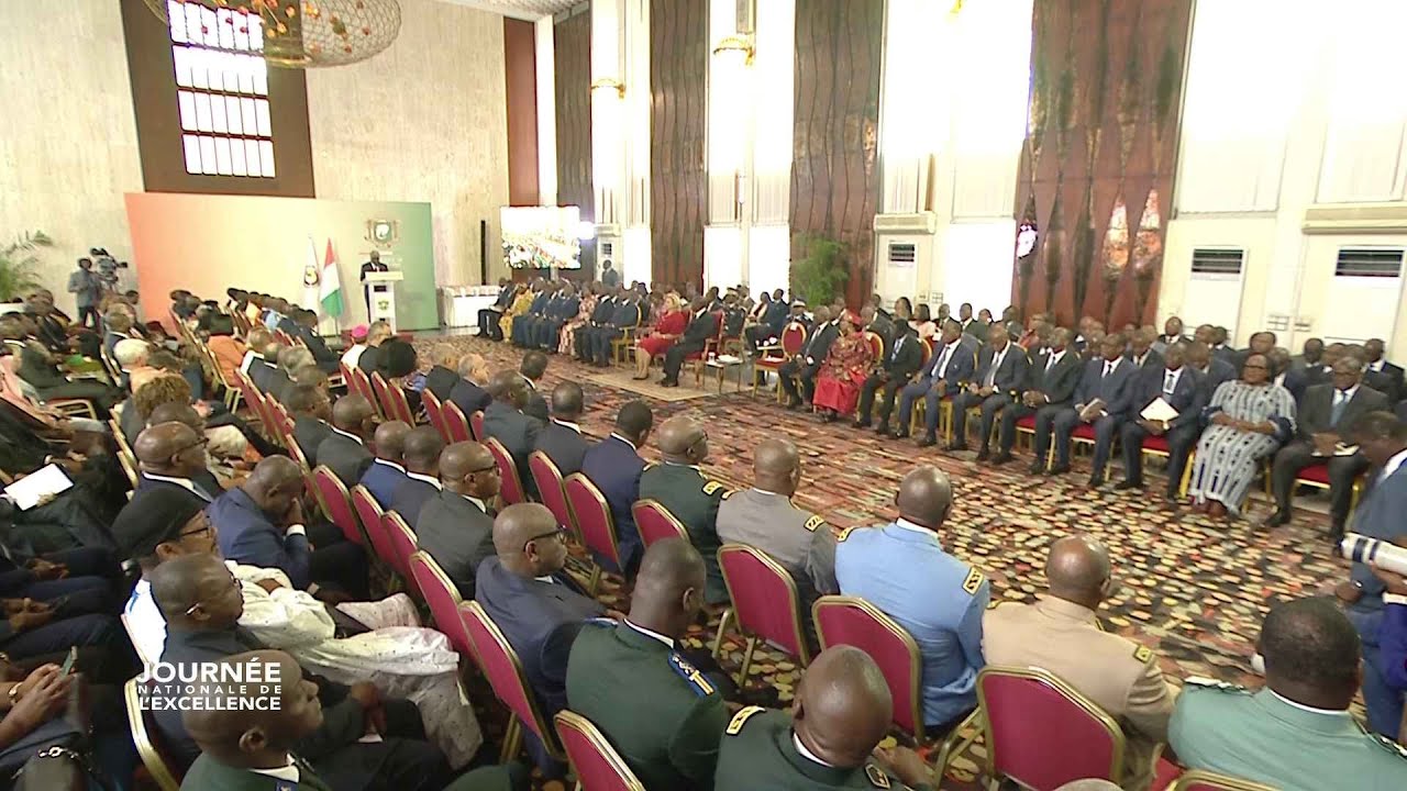 Cérémonie de remise du Prix National d'Excellence 2024 au Palais Présidentiel d’Abidjan