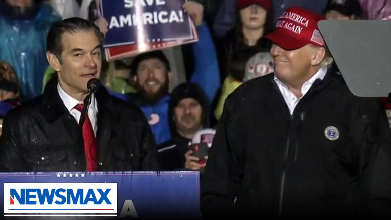 Trump invites Dr. Oz to speak at the Pennsylvania rally on May 6