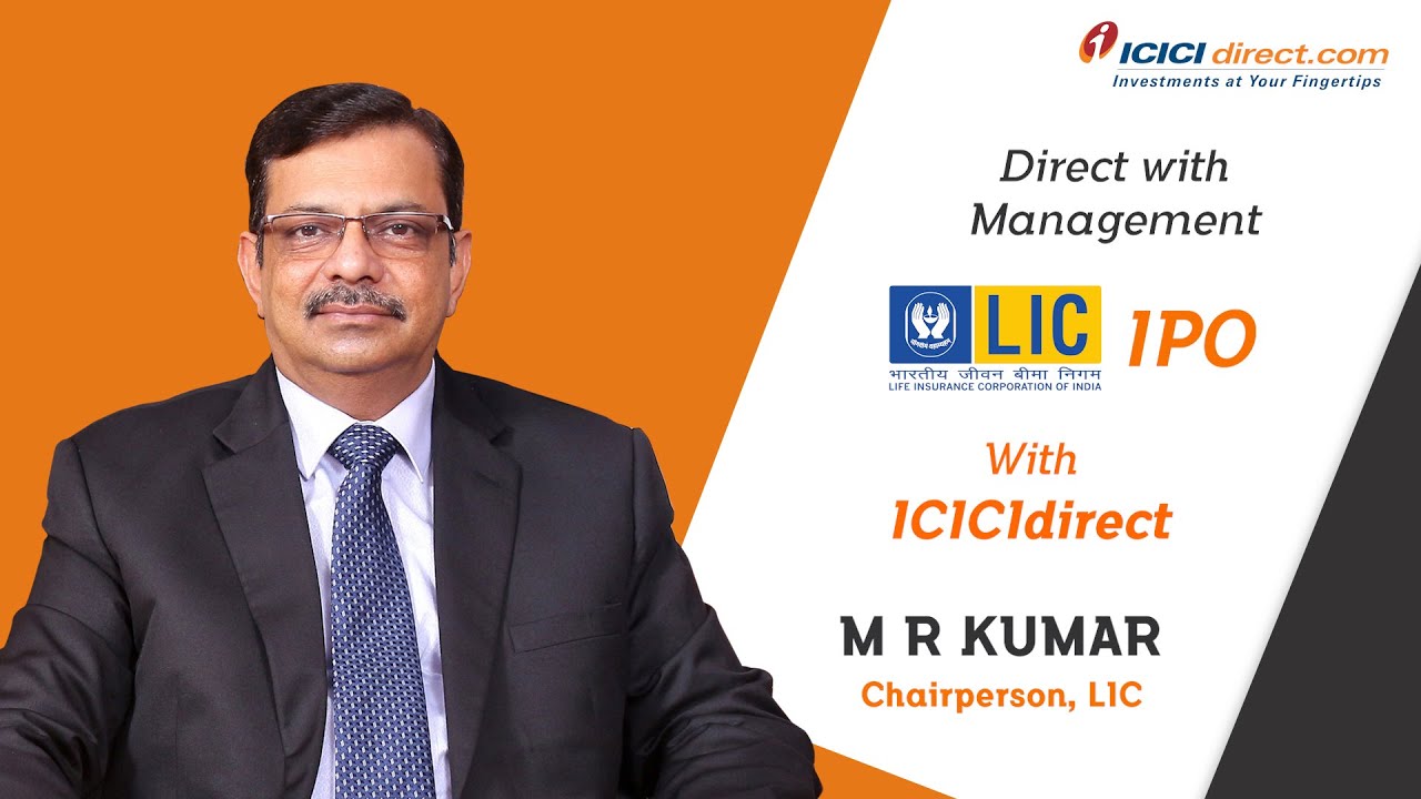 LIC IPO Latest News LIC Chairperson M.R. Kumar Exclusive | ICICI Direct