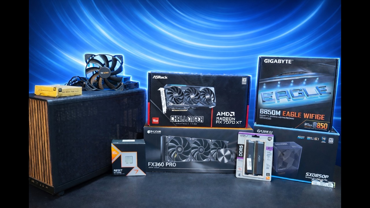 Building a $2200 AMD PC in 2026 - 9070 XT - 9800X3D