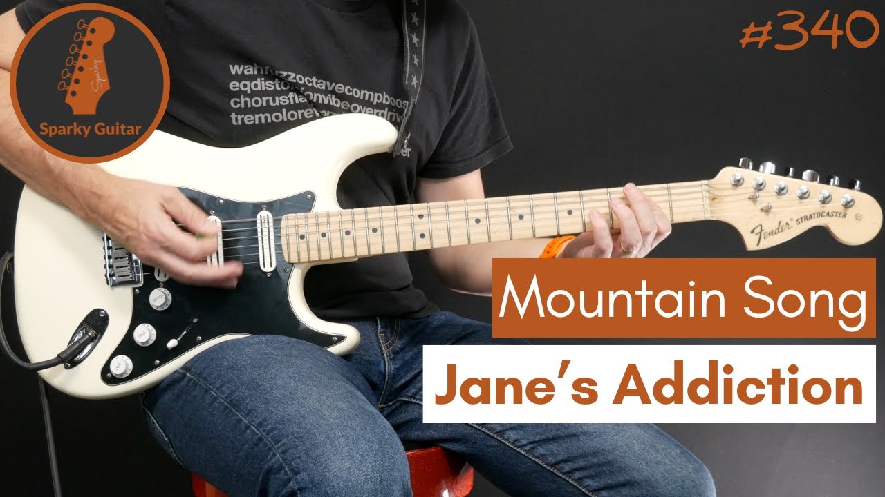 Mountain Song - Jane's Addiction (Guitar Cover #340)