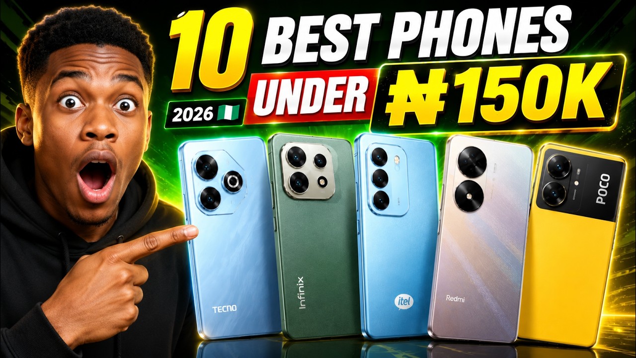 10 лучших смартфонов в Нигерии до 150 тысяч (2026) &mdash; TECNO, Infinix, itel, Redmi и POCO