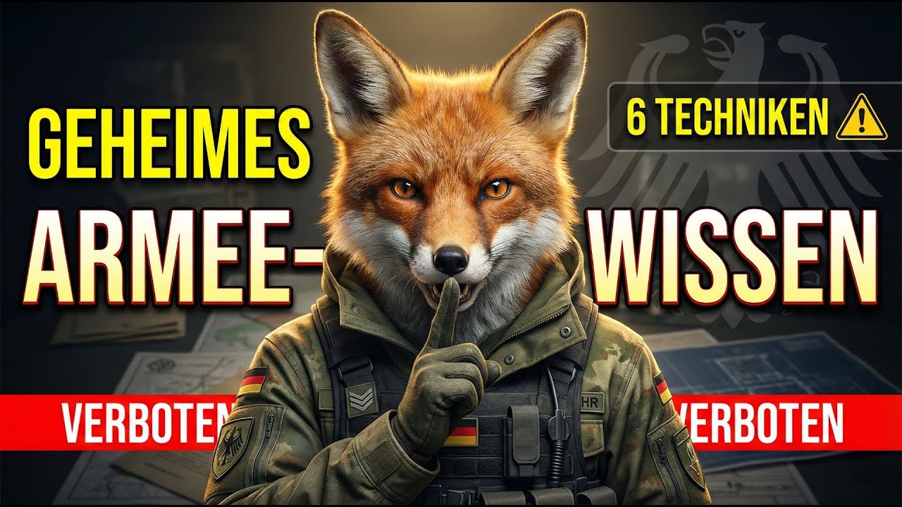 6 geheime Armee-Techniken, die Zivilisten nie lernen sollten - aber dein Leben retten