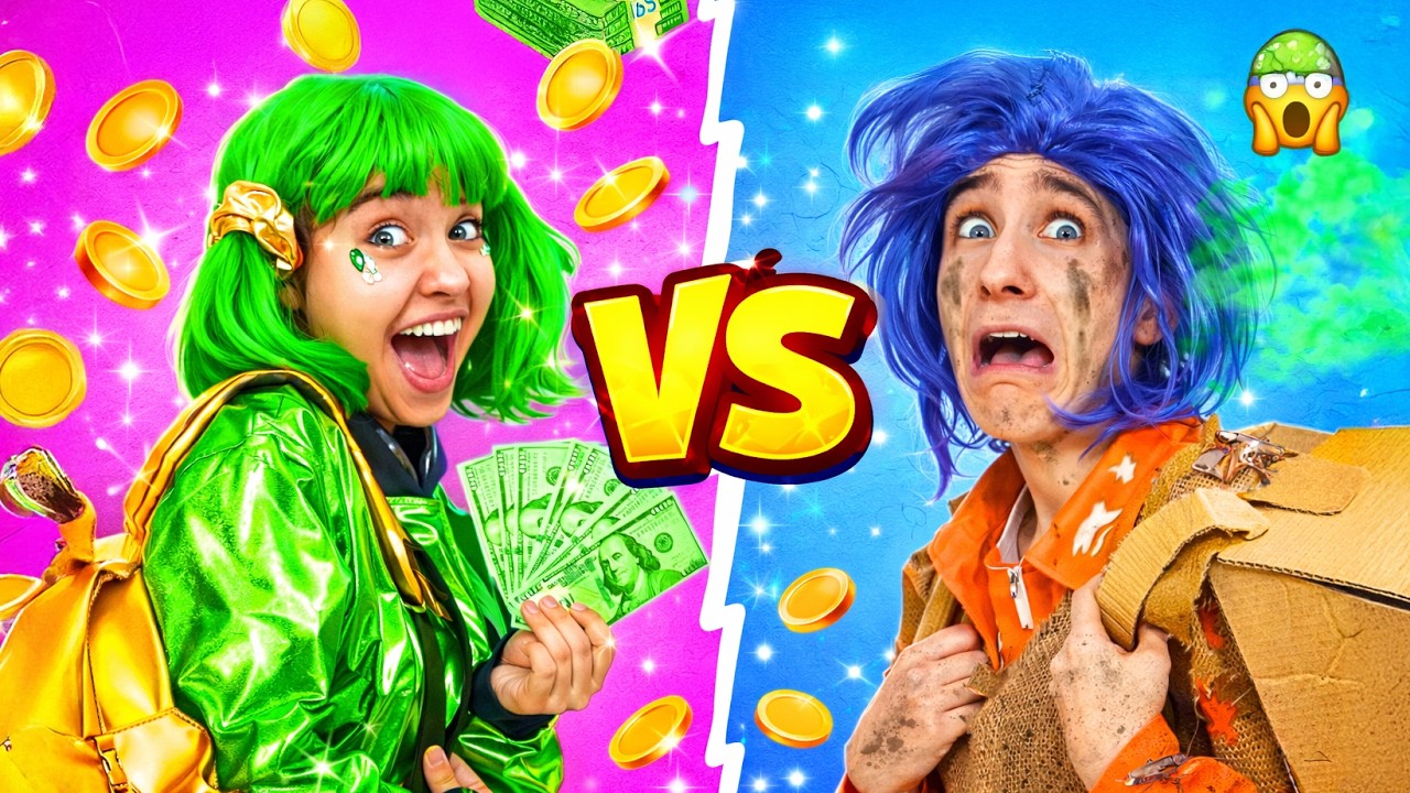 Alien Kindergarten for Rich Kids vs Poor Kids