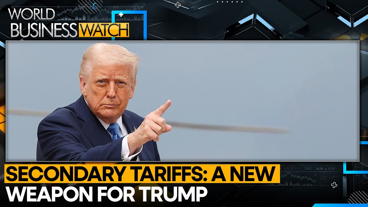 Trump Warns Of Secondary Tariffs On Russian Oil | World Business Watch | WION