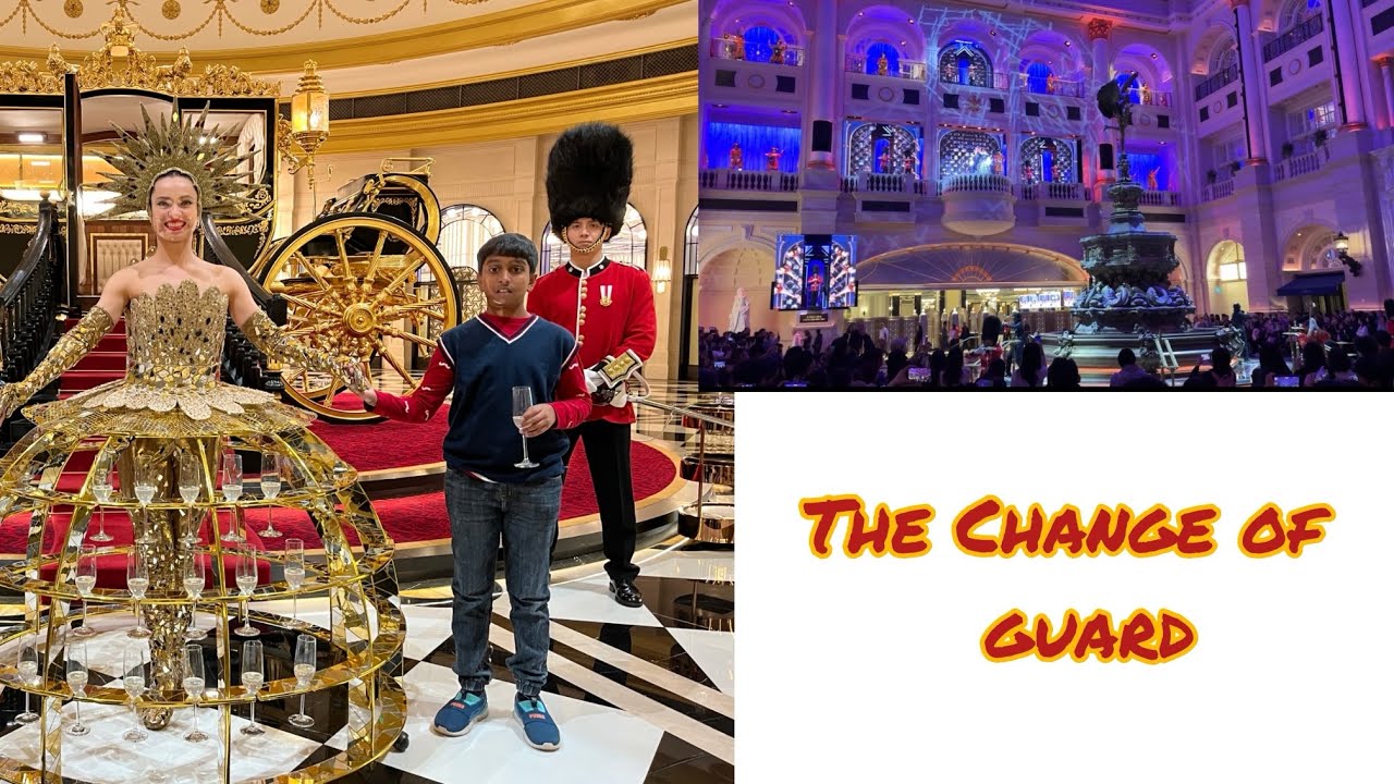 The Change of Guard at Londoner,Macau