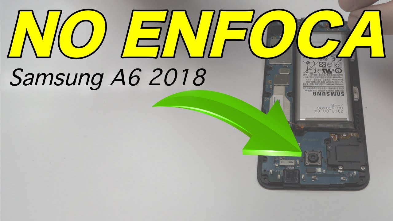 Поменять камеру Samsung A6 2018