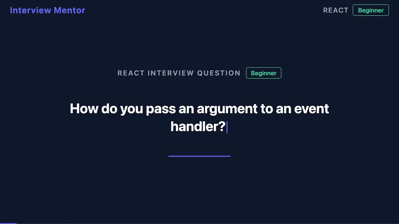 How to Pass Arguments to Event Handlers in React